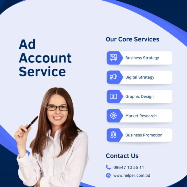 Ad Account Service With 50$ Credit