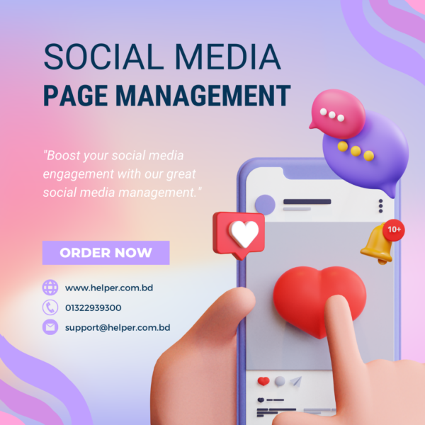 Social Media Page Management Corporate